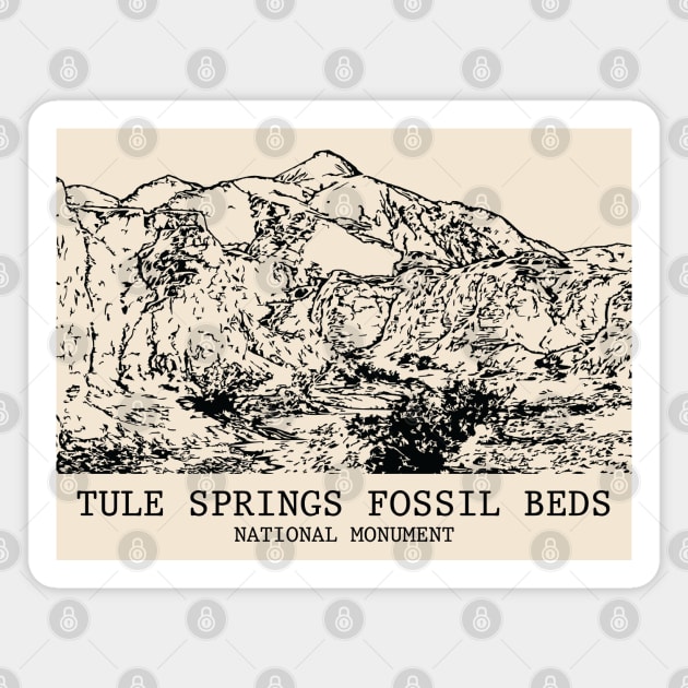 Tule Springs Fossil Beds National Monument Magnet by Lakeric